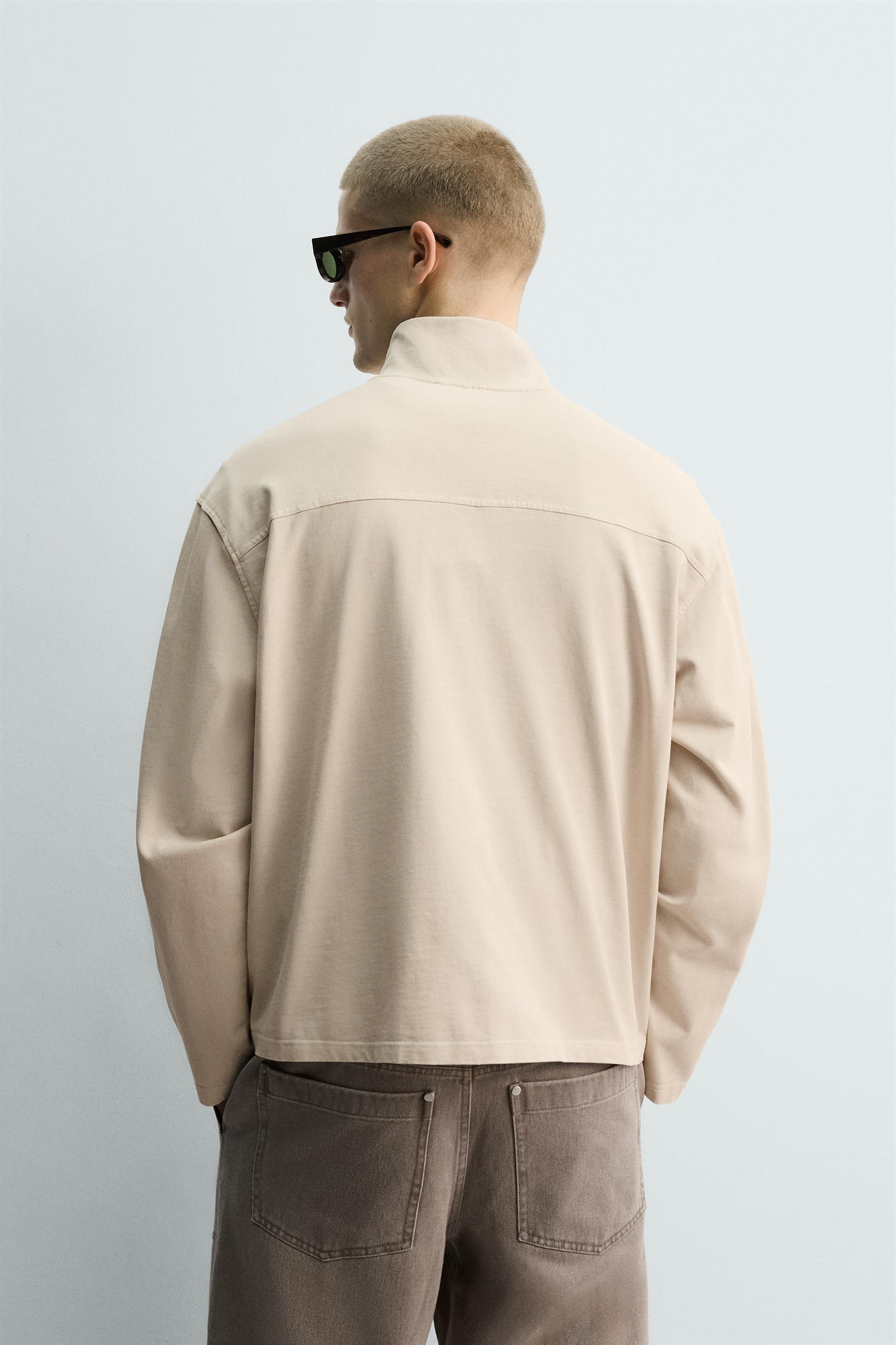SWEAT DÉLAVÉ ZIPPÉ