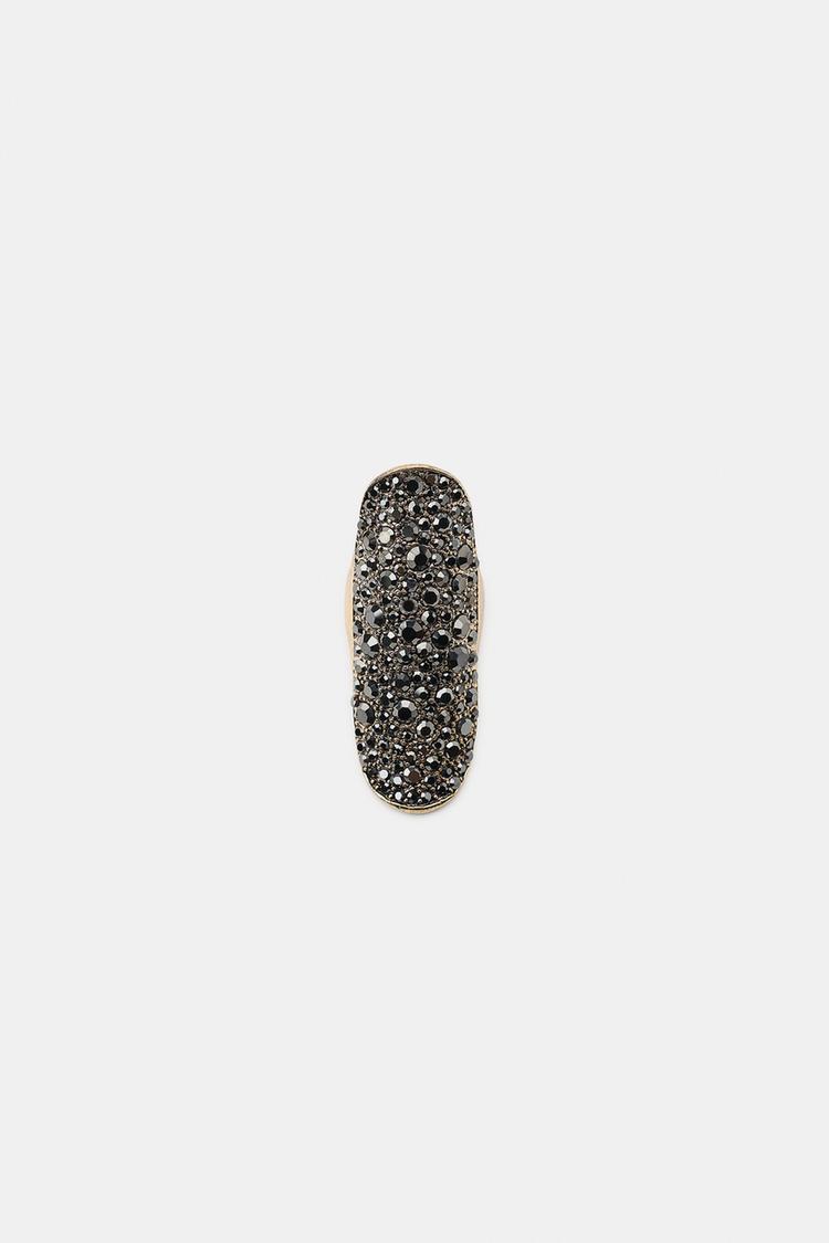 Anillo de strass navette 2