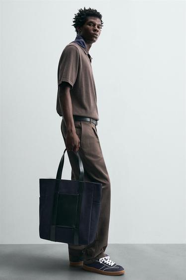 Zaras SHOPPERVÄSKA MIRUM® X ZARA - Blå