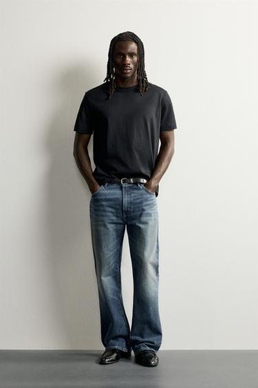 JEANS FLARE FIT - Azul medio de Zara - Imagen 0