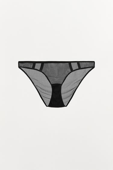MESH CLASSIC BRIEFS - Black by Zara - Image 0