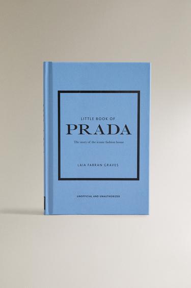 كتاب THE LITTLE BOOK OF PRADA - أزرق الخاص بـ Zara