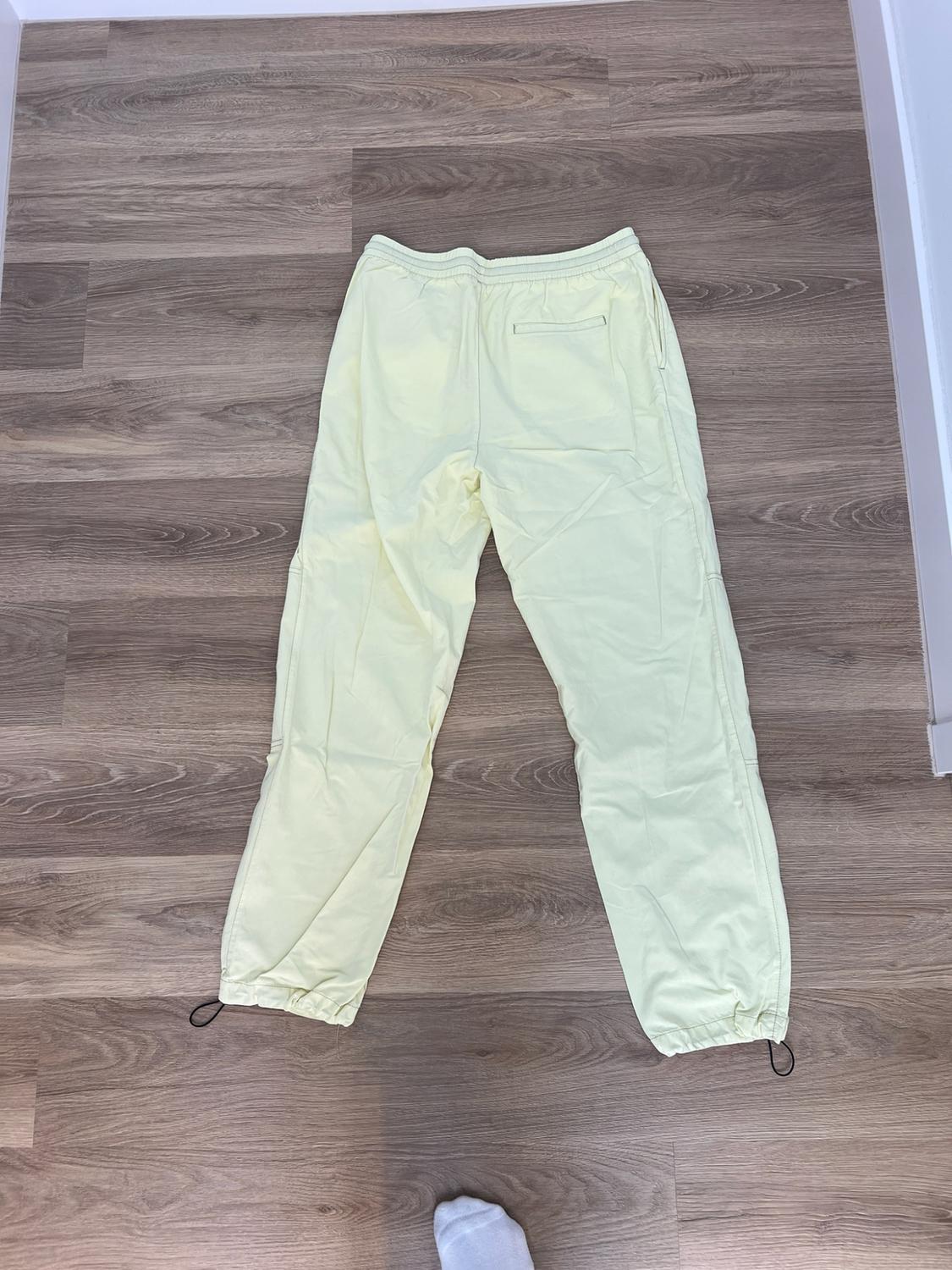 LINEN BLEND TROUSERS WITH TOPSTITCHING - Image 2