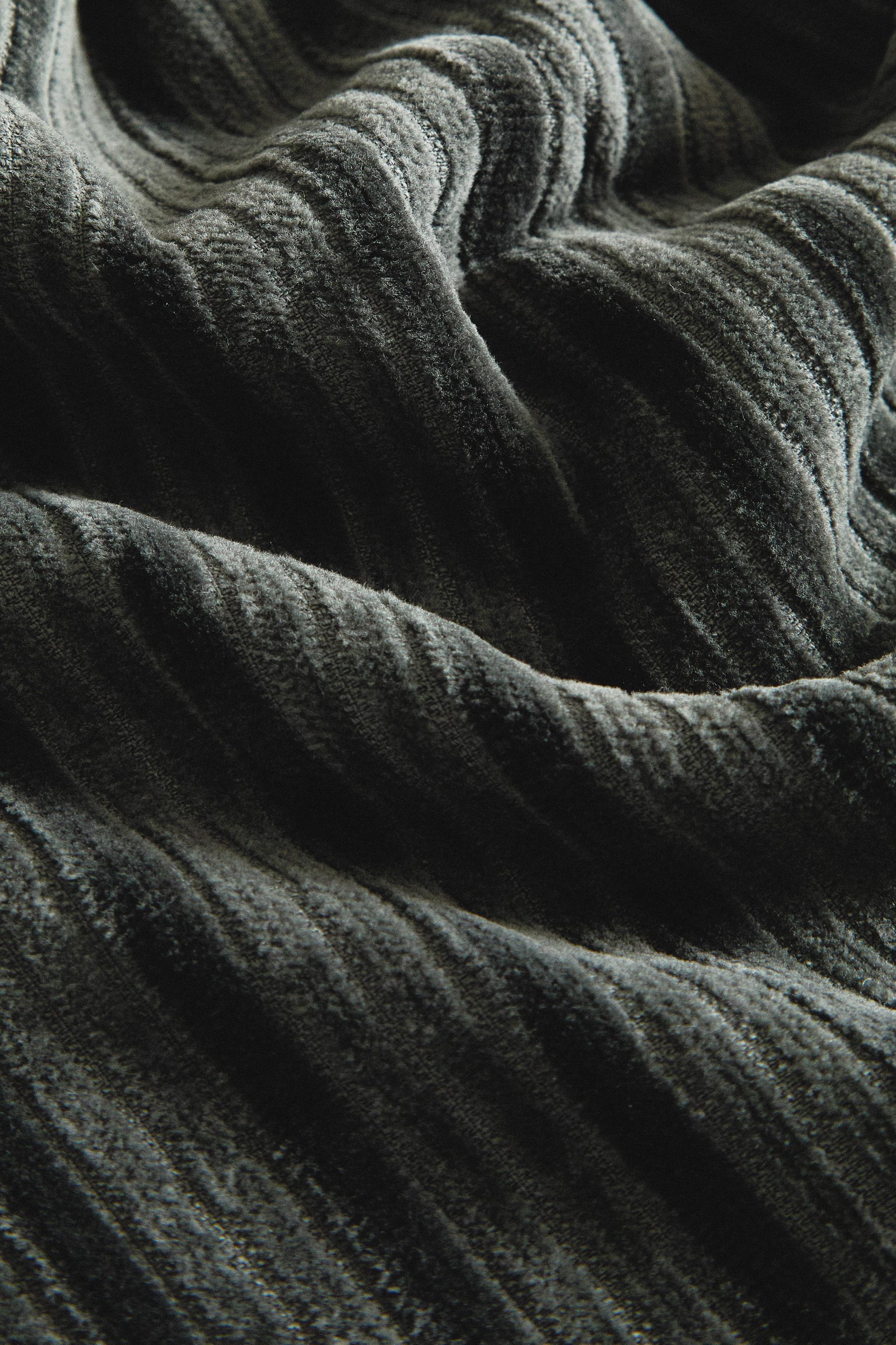 SERVIETTE DE BAIN VELOURS TEXTURÉE RAYURES