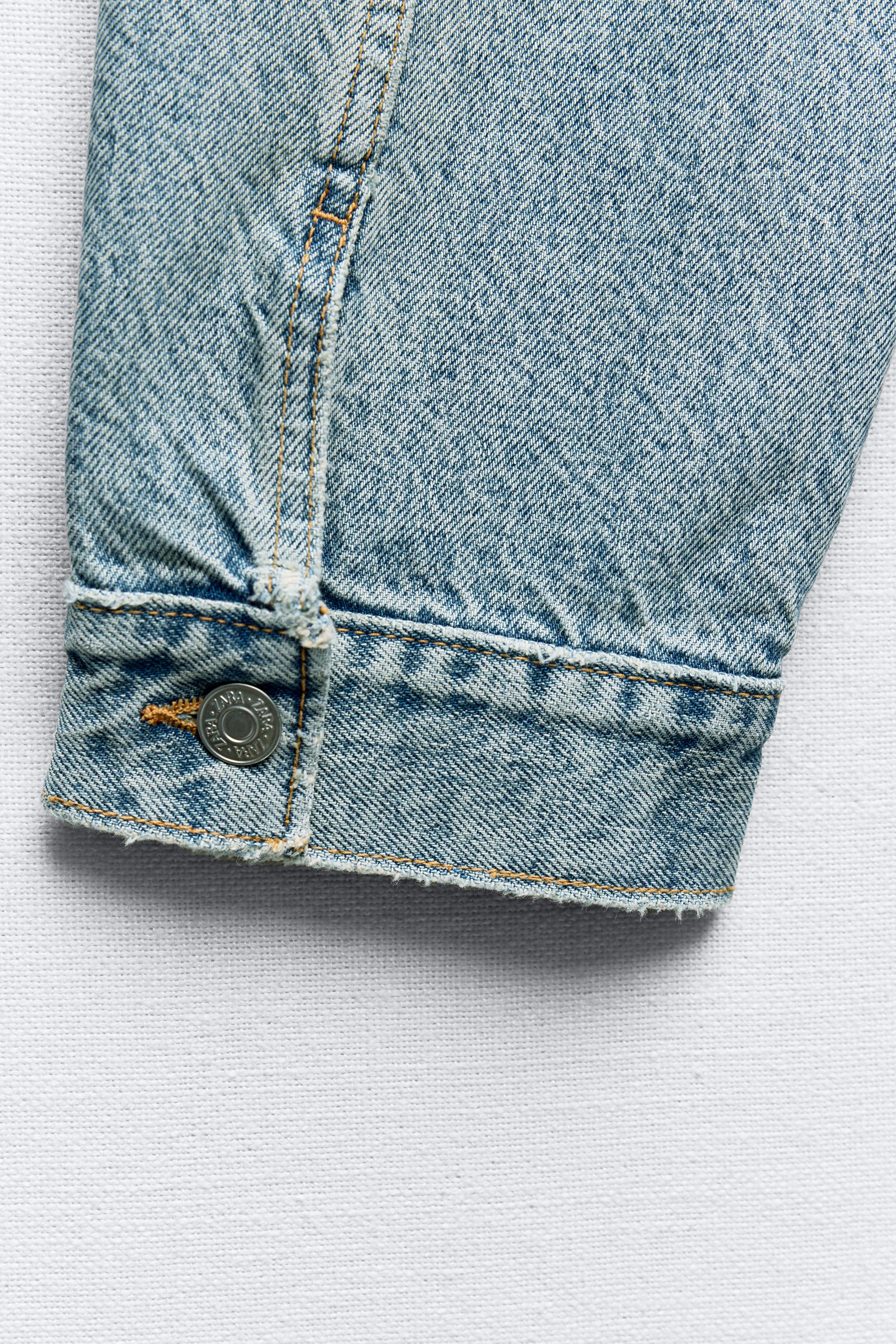 TRF DENIM JACKET - Blue | ZARA United States