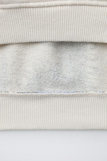 DINOSAUR PRINT SWEATSHIRT - Ecru by Zara - Image 3