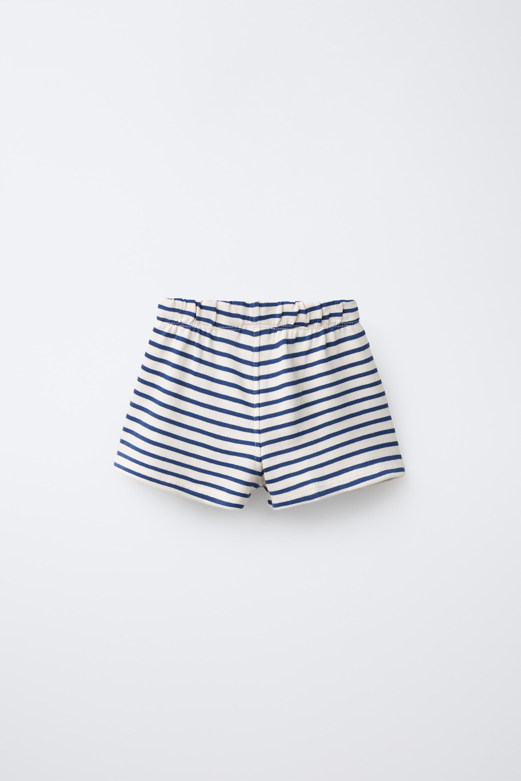 ★ZARA★ミッドライズ ストラス装飾 デニム*バミューダショーツ 正規品販売！ TRF ミッドライズ デニムバミューダショーツ