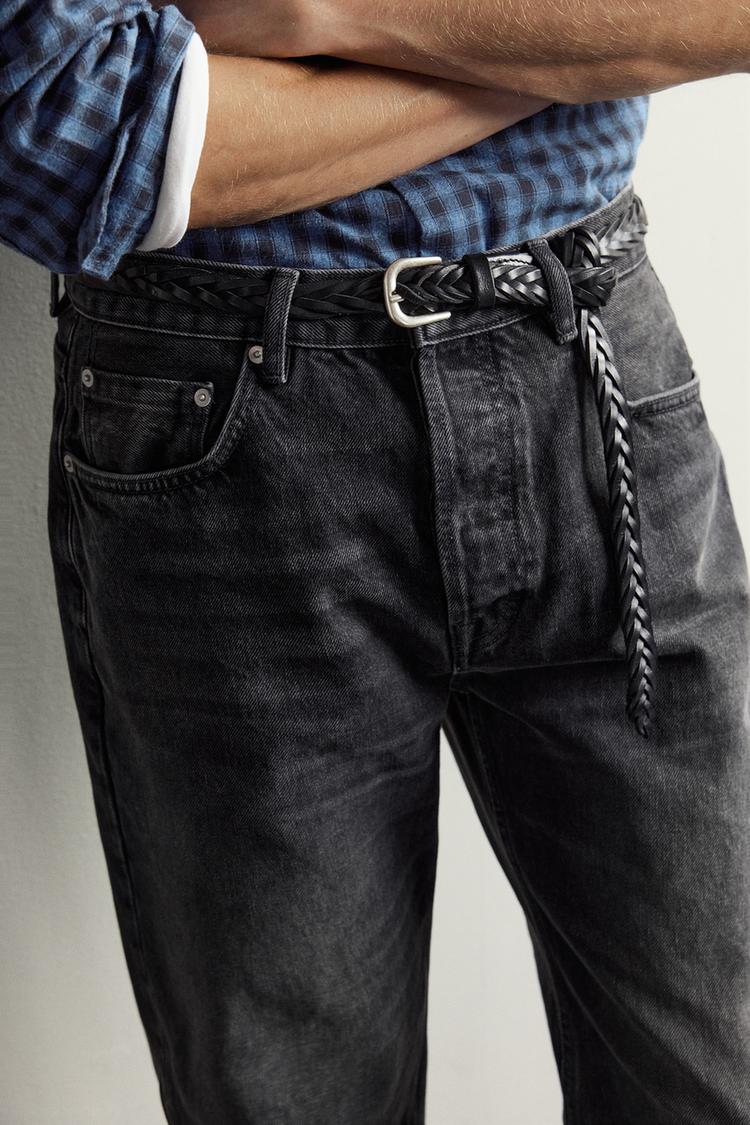 Jeans de pierna recta Aaron Levine x Zara 7