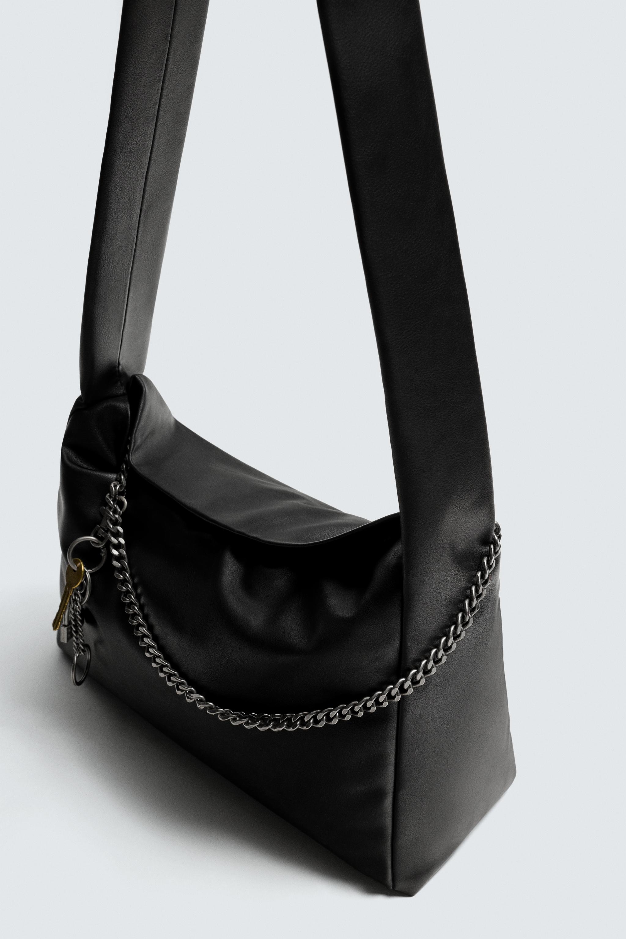 チェーンクロスボディバッグ - ブラック | ZARA Japan / 日本