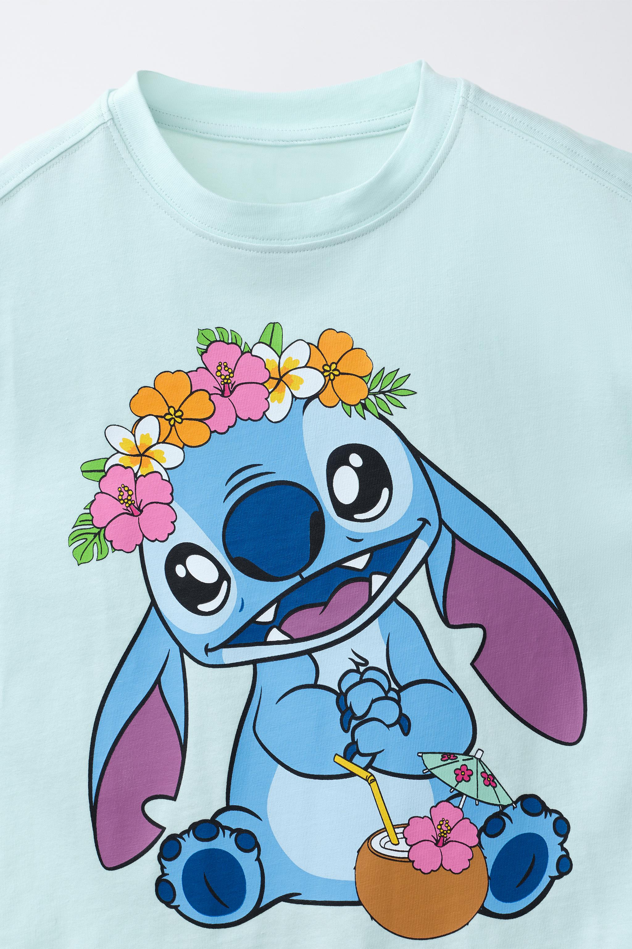 T-SHIRT IMPRIMÉ LILO & STITCH © DISNEY
