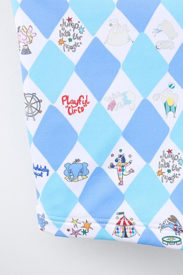 BOXER DE BAIN IMPRIMÉ CIRQUE 2-6 ANS - Bleu / Blanc de Zara - Image 3