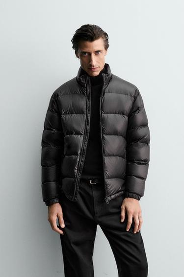CHAMARRA PLUMÍFERO 100% PLUMA WATER REPELLENT - Negro de Zara