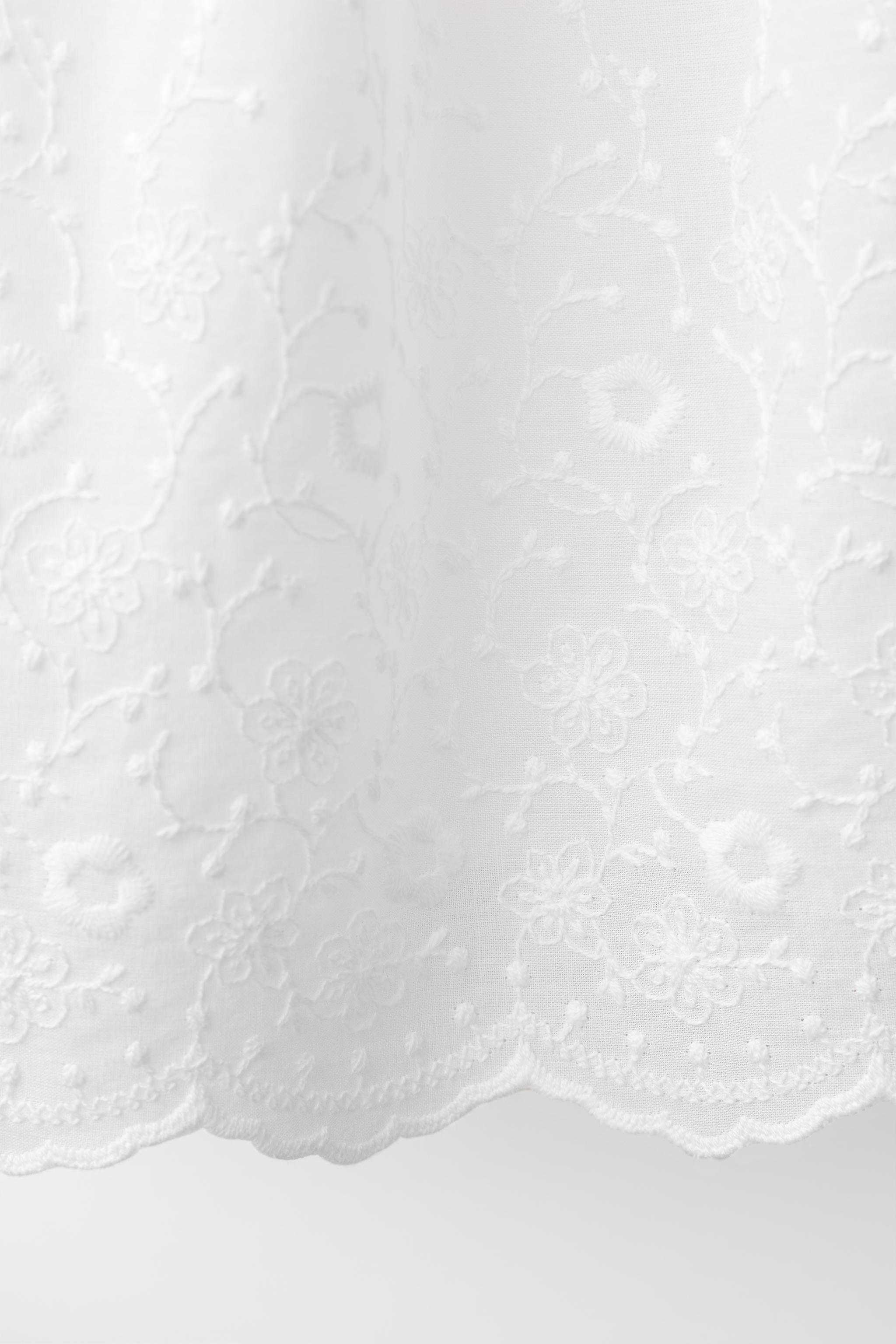 Детские платья Zara EMBROIDERED DRESS — фото 5