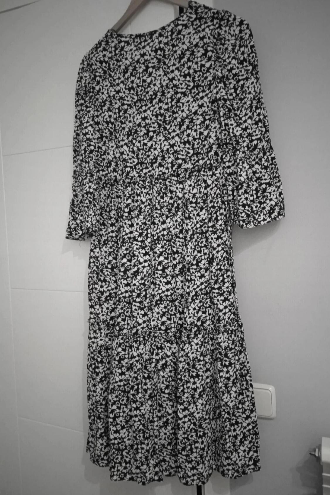 PRINTED MIDI DRESS - Image 3