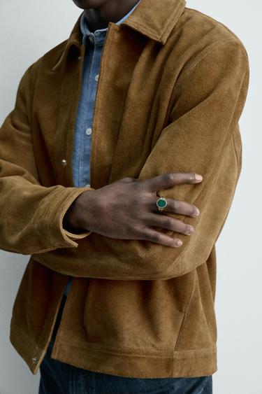 BAGUE CHEVALIÈRE PIERRE - Or de Zara - Image 1