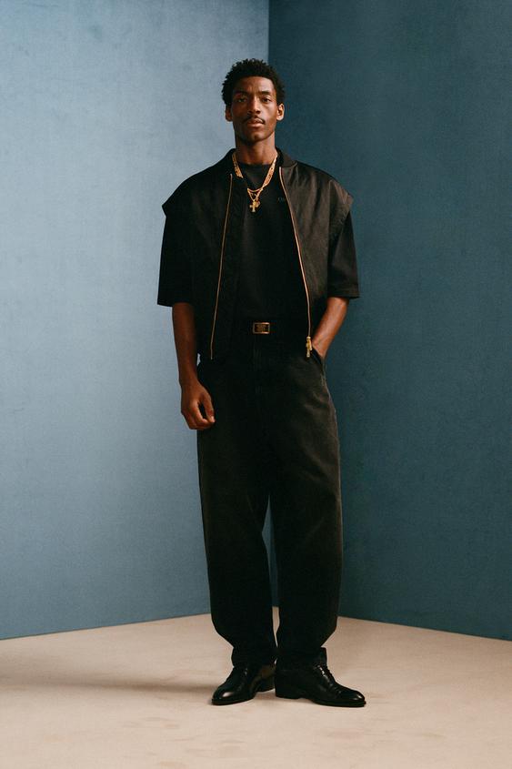 Zara — OVERSIZED BOMBER VEST WILLY CHAVARRIA X ZARA