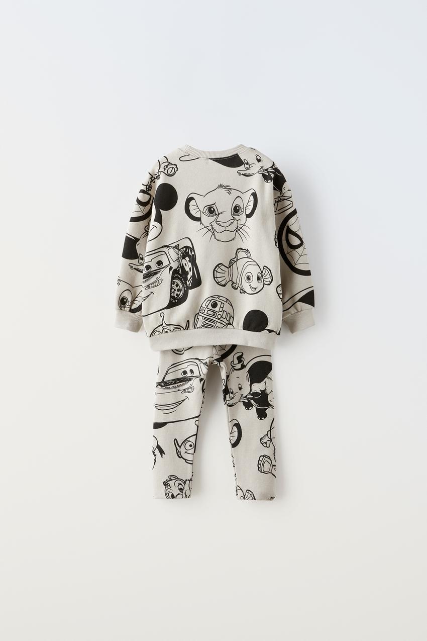 Light Grey Disney Mickey Mouse Fleece Pyjama Trousers