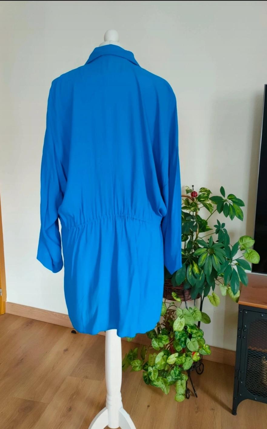 GATHERED BLOUSE WITH POCKETS - Image 2