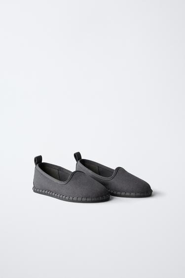 SLIPPER CANVAS LIMITED EDITION - Grigio di Zara