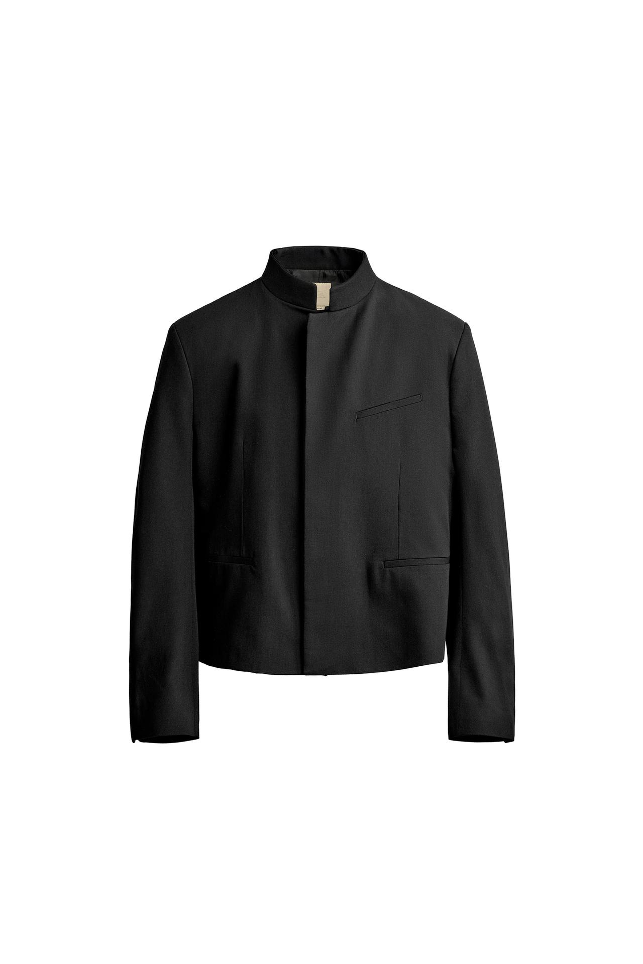 CROPPED FIT POCKET BLAZER
