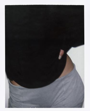 ŠIROKA BOMBAŽNA MAJICA SUPIMA® - Črna od Zare