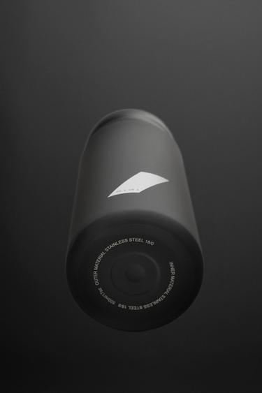 RUBBERISED BOTTLE - Black by Zara - Image 3