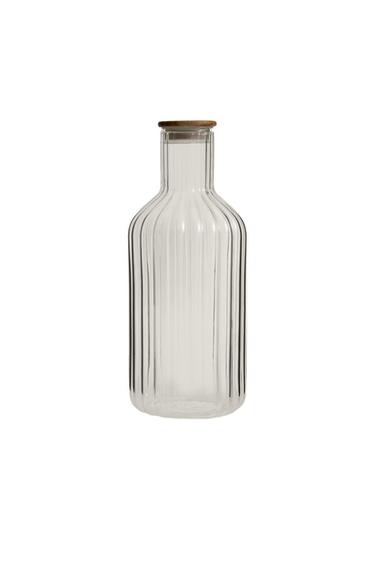 BOROSILICATE GLASS BOTTLE - Transparent by Zara