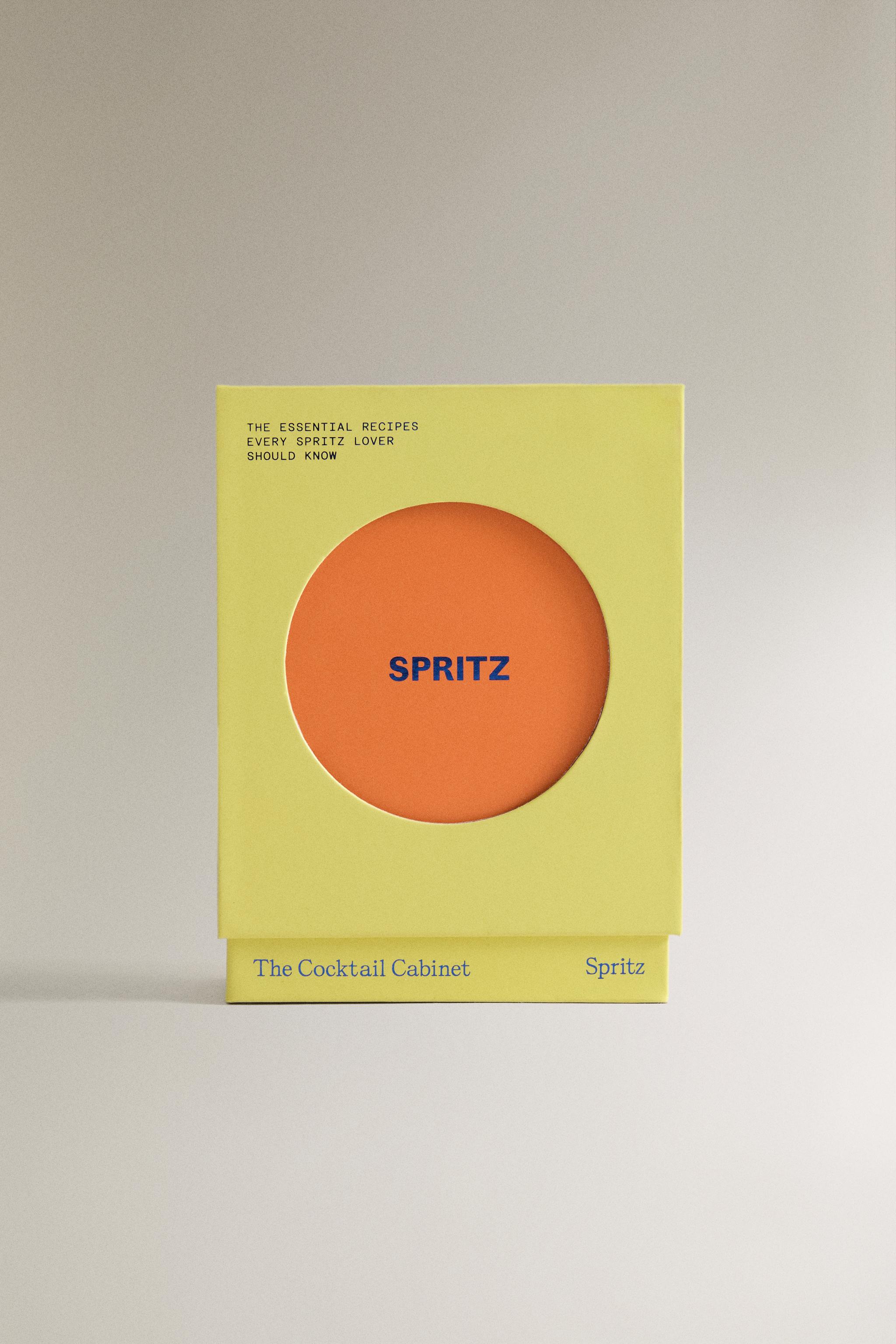 THE COCKTAIL CABINET - SPRITZ BOOK (ENGLISH) — yellow