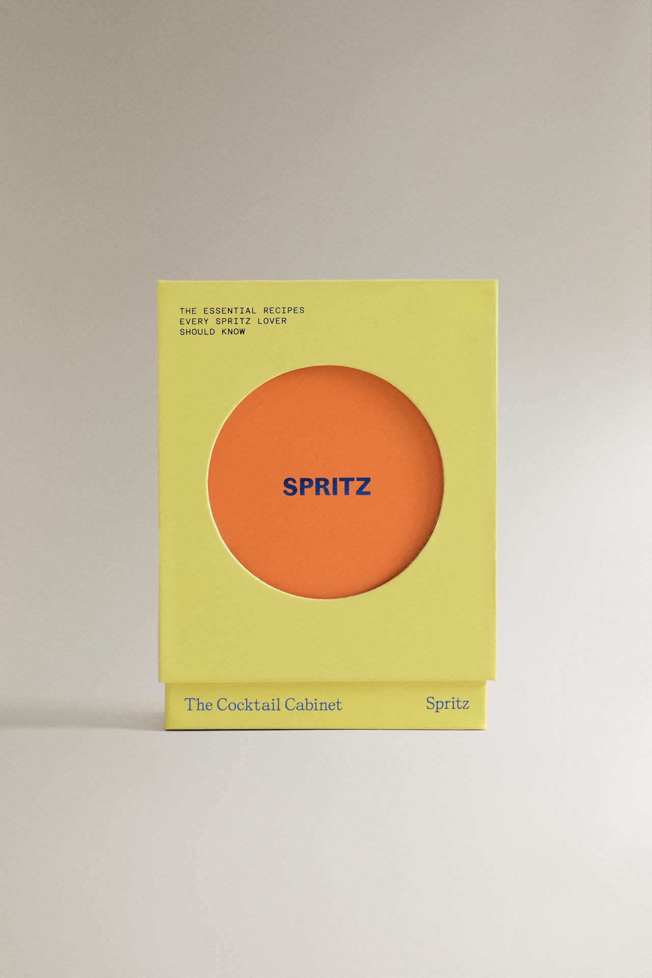 THE COCKTAIL CABINET - SPRITZ BOOK (ENGLISH) — yellow