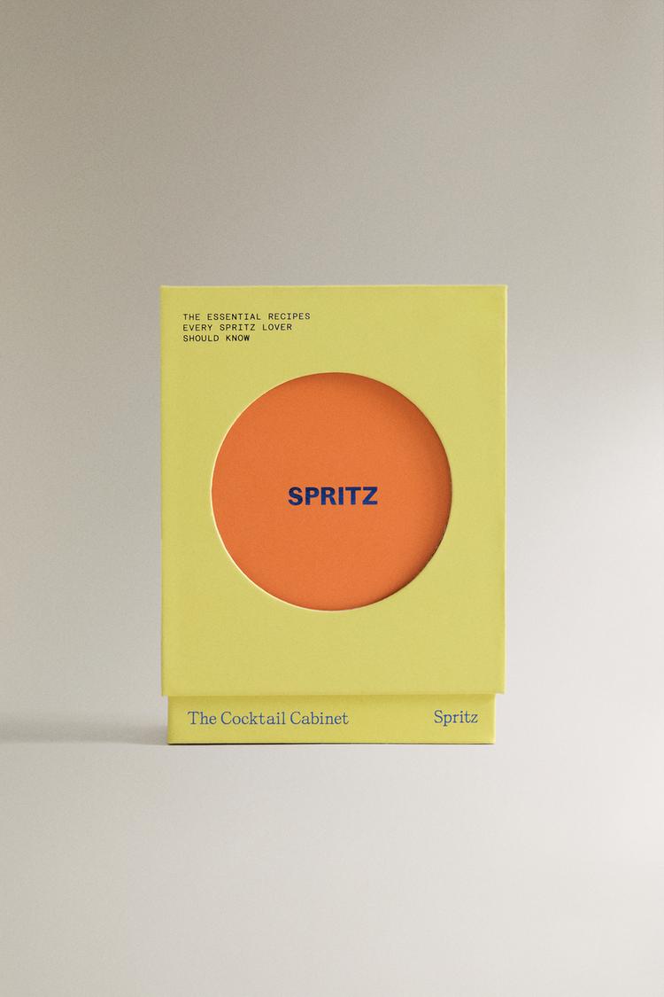 THE COCKTAIL CABINET - SPRITZ BOOK (ENGLISH) — yellow