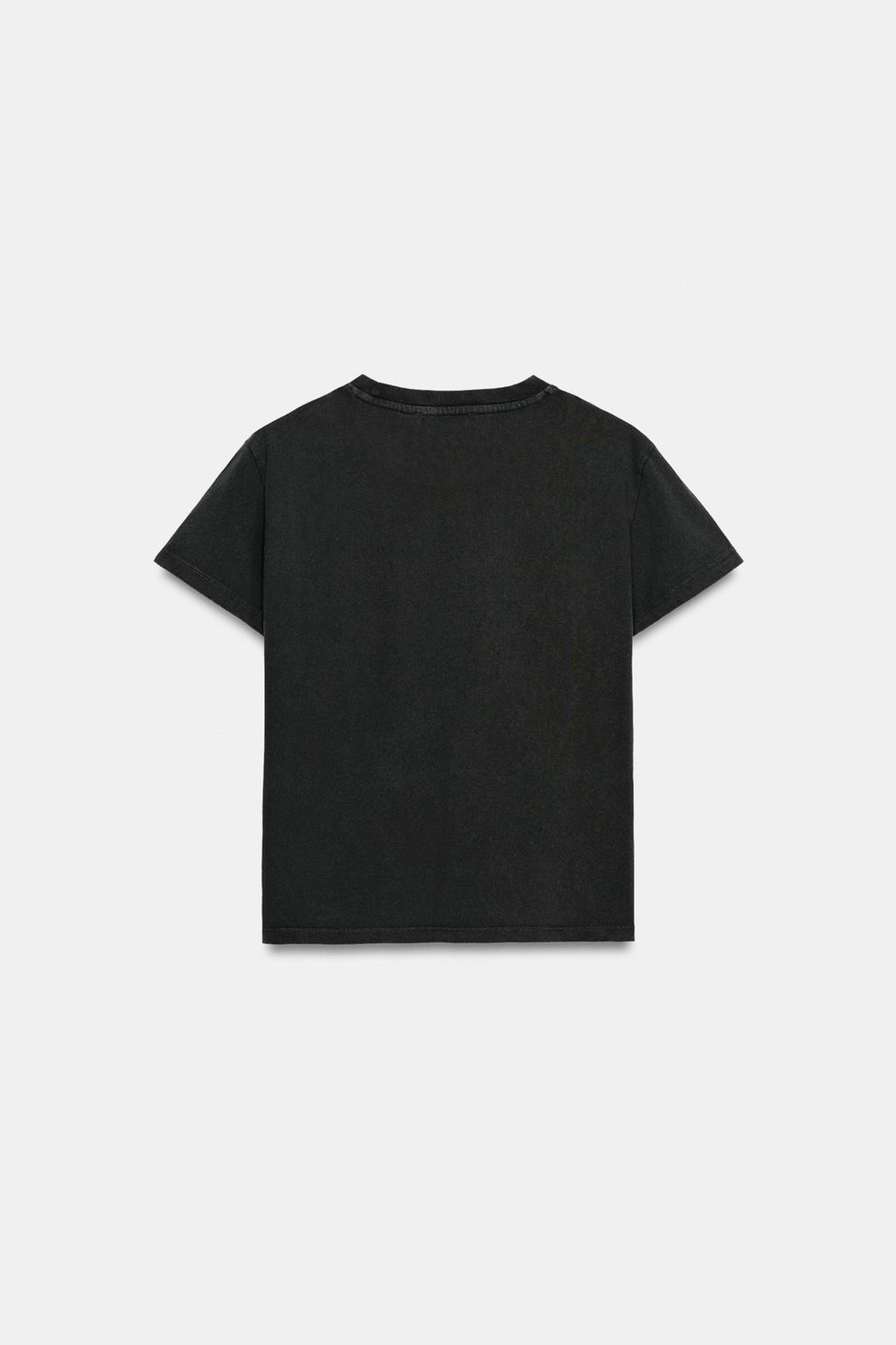WASHED EFFECT POCKET T-SHIRT - image 2