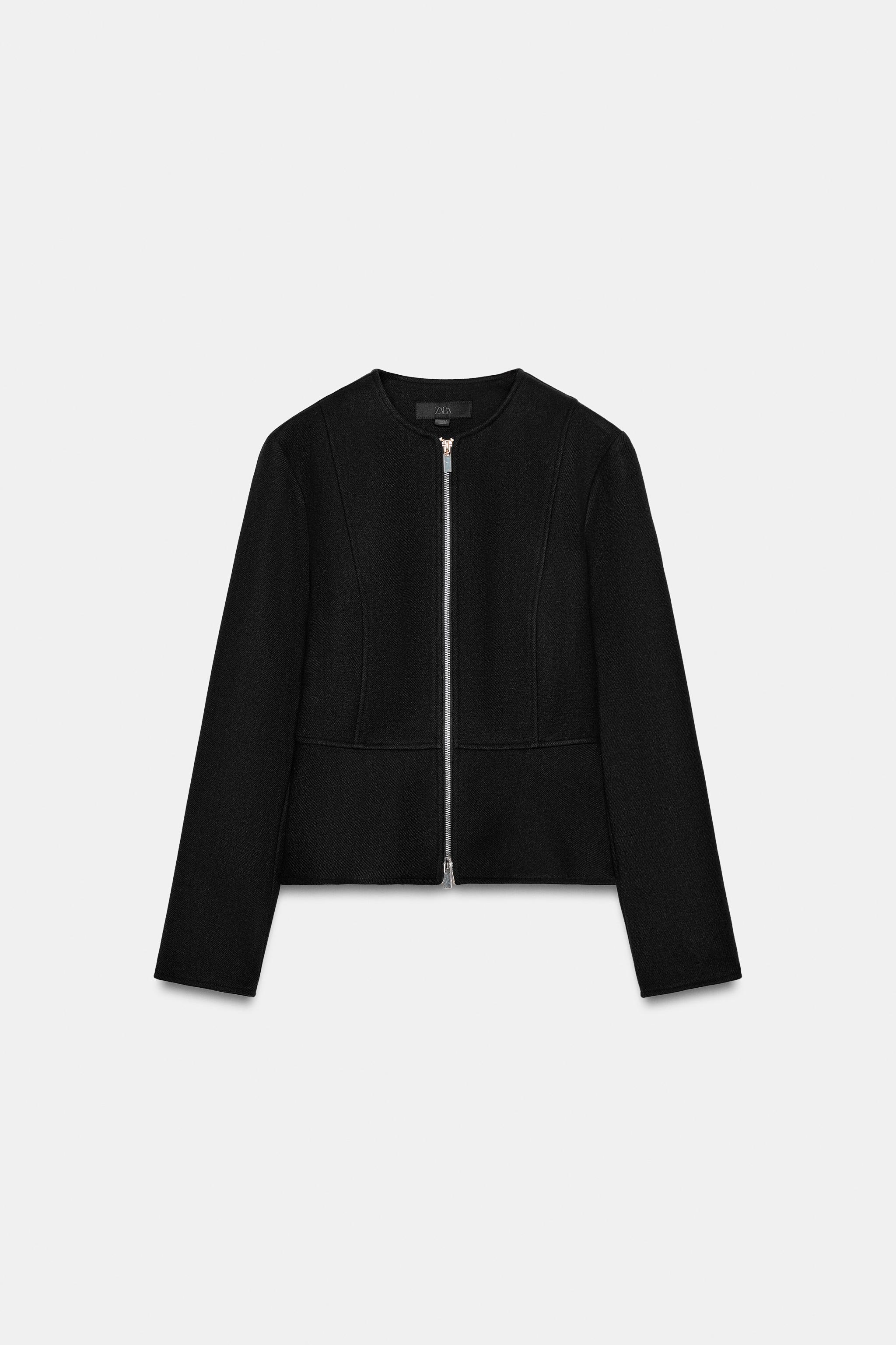 SOFT PEPLUM JACKET