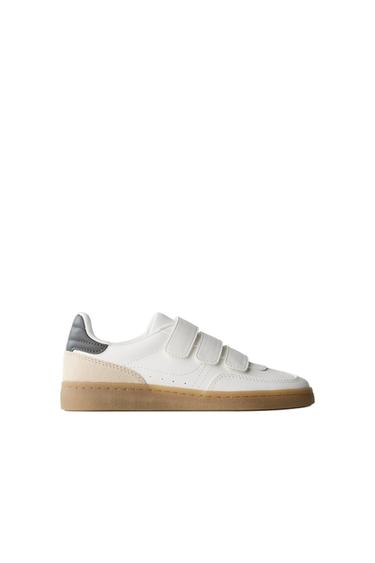 STRAPPY PLIMSOLLS - White by Zara