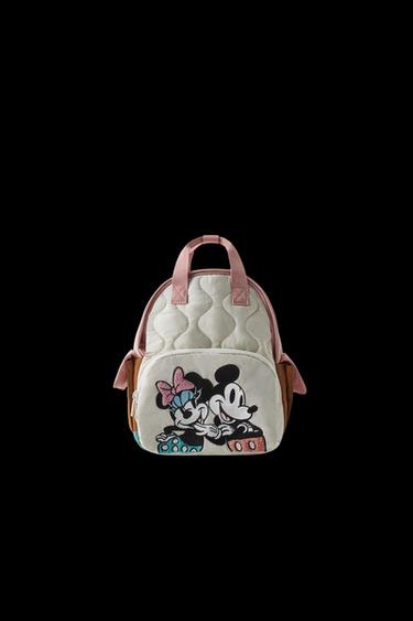 MOCHILA MINNIE Y MICKEY MOUSE © DISNEY - Blanco Crudo de Zara - Imagen 0