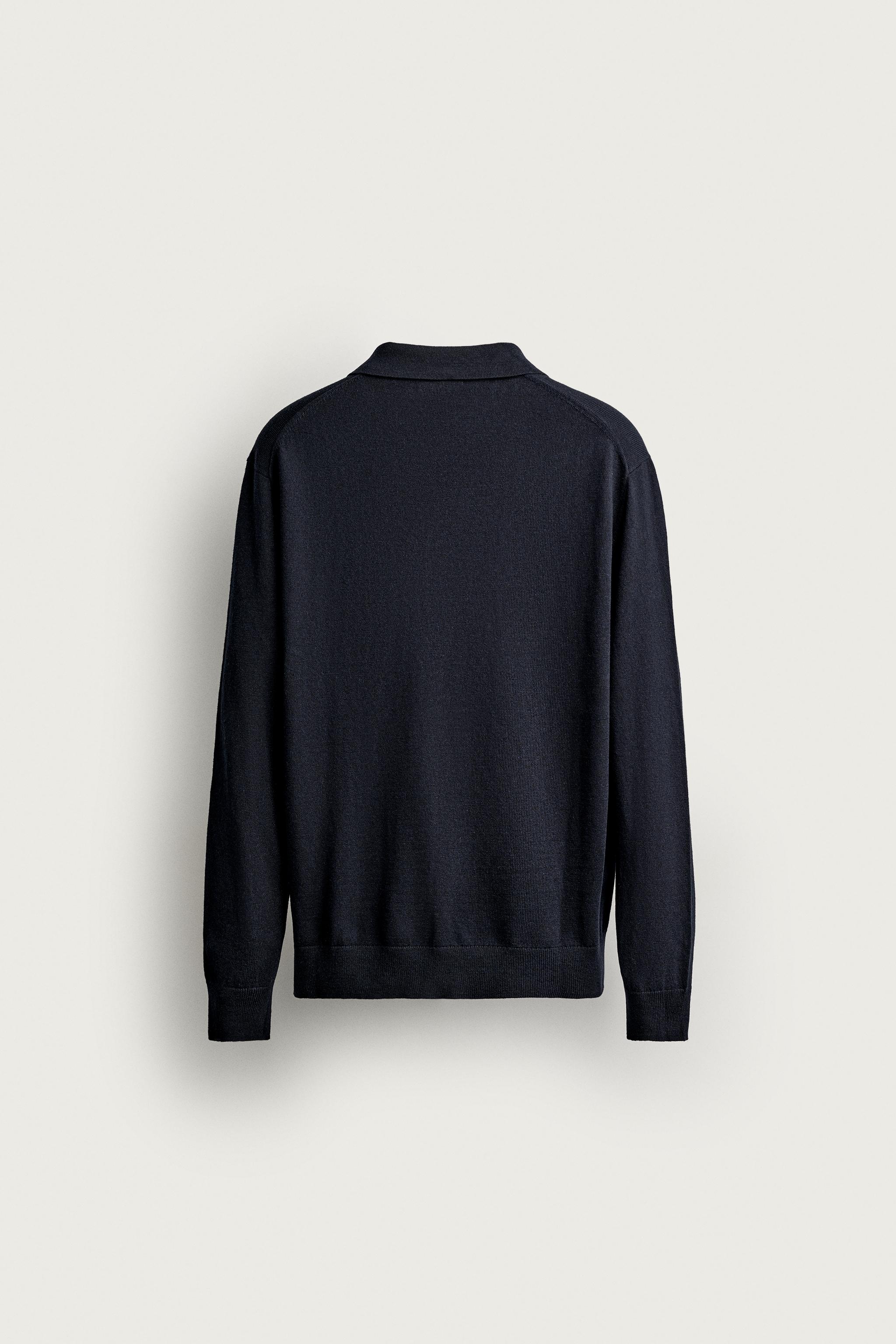 COTTON-BLEND REGULAR FIT KNIT POLO