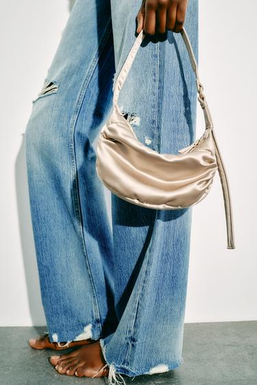 SAC PORTÉ ÉPAULE PLIS - 1-712 de Zara - Image 0