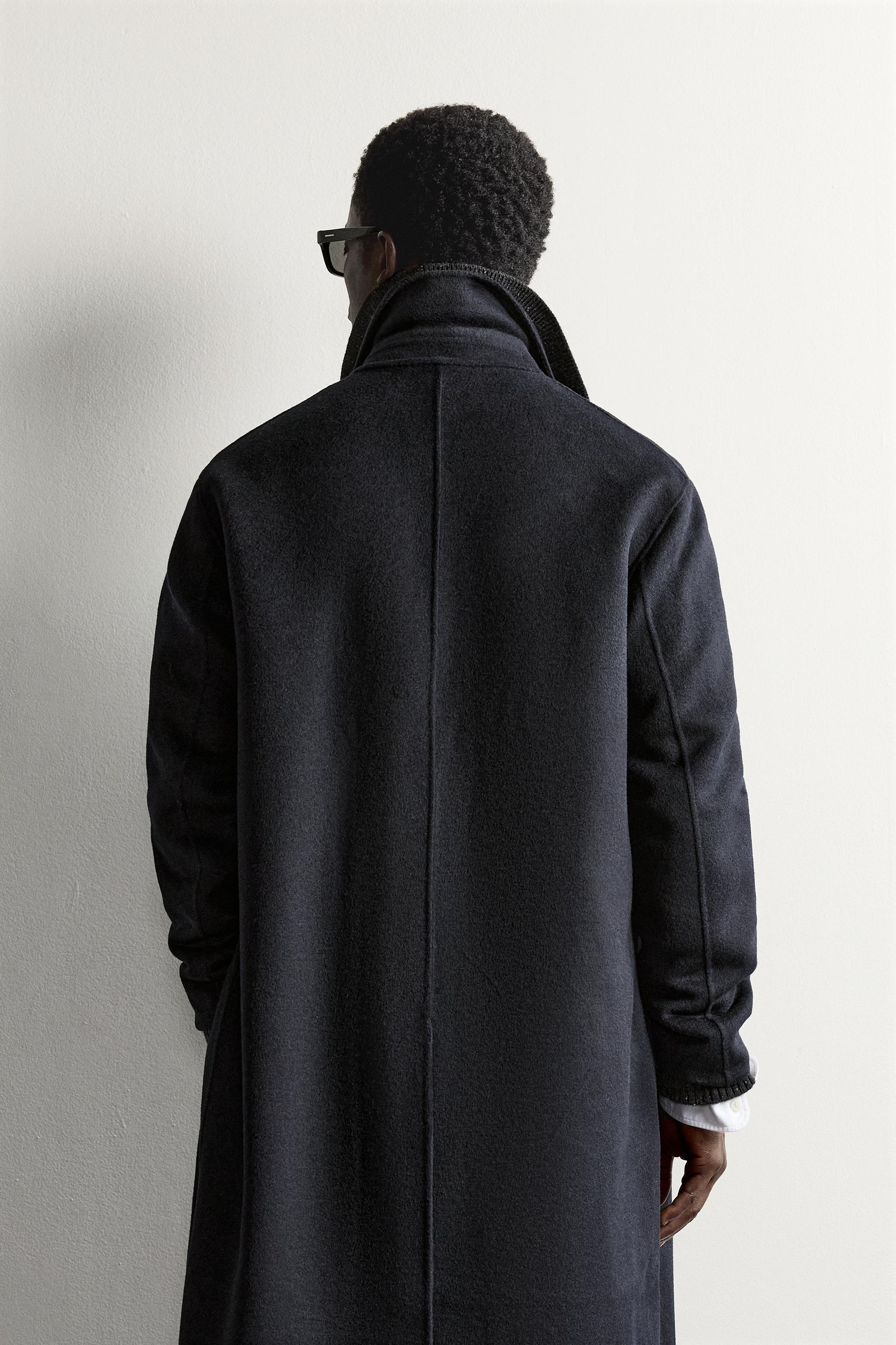 MANTEAU DOUBLE FACE AVEC LAINE