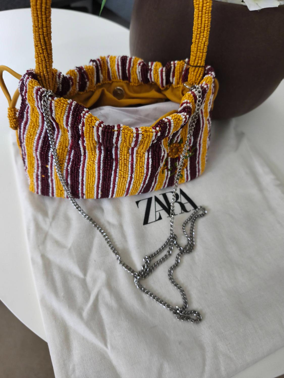 MINI BEADED SHOULDER BAG - Image 7