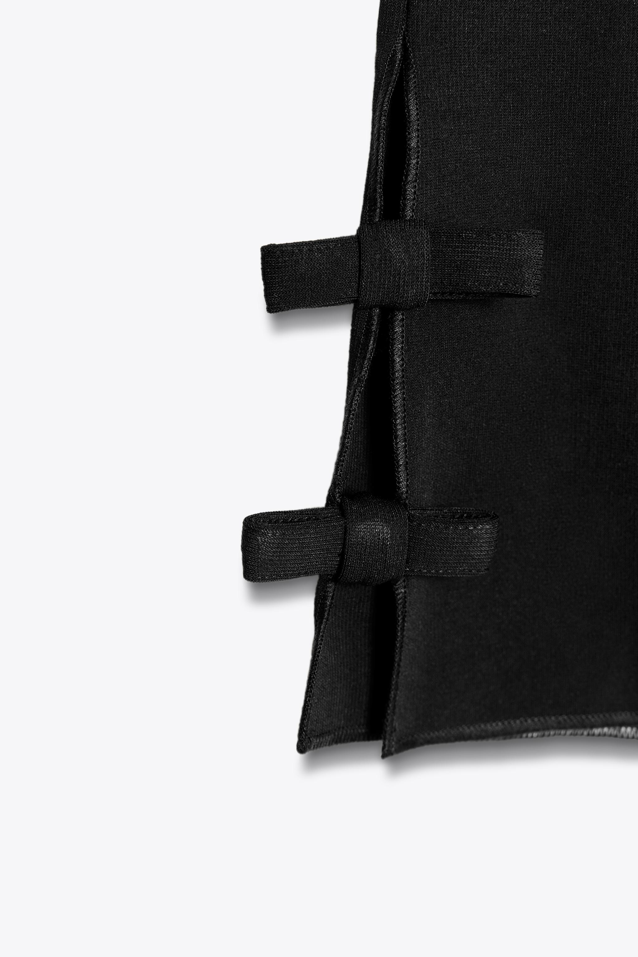 タグ付き新品☆ZARAのストレッチFLAREドローストリングレギンス