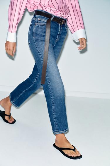 JEAN Z1975 MINI FLARE TAILLE HAUTE - Bleu de Zara - Image 5