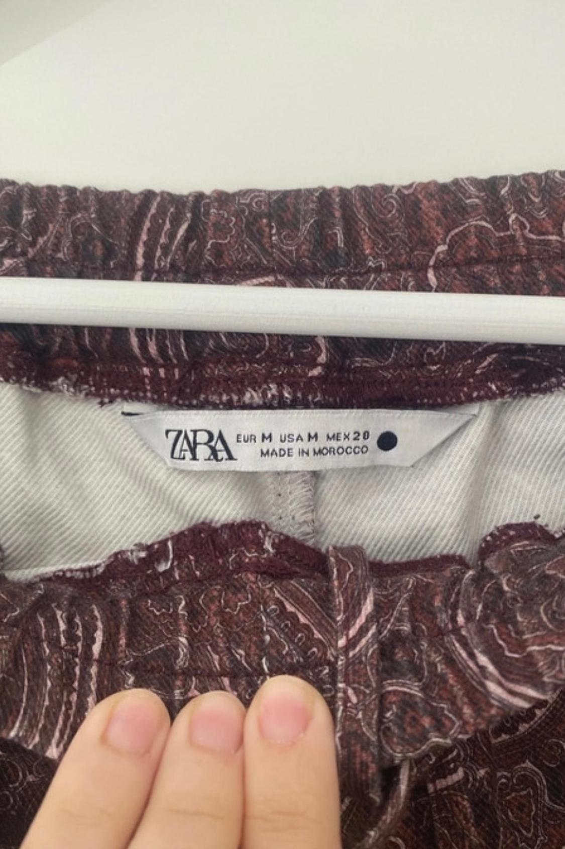 PRINTED PYJAMA-STYLE TROUSERS - Image 4