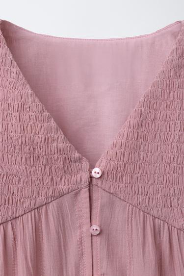 CHEMISE À PAILLETTES - Rose de Zara - Image 2