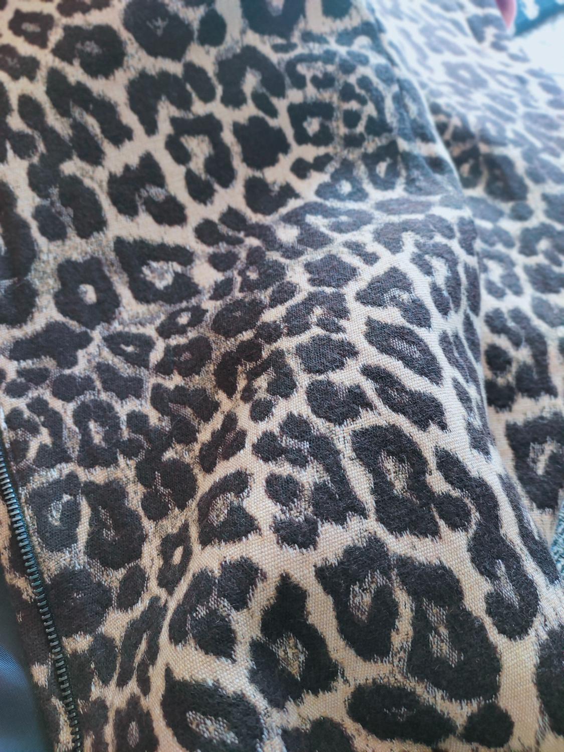 LEOPARD PRINT JACQUARD COAT - Image 10