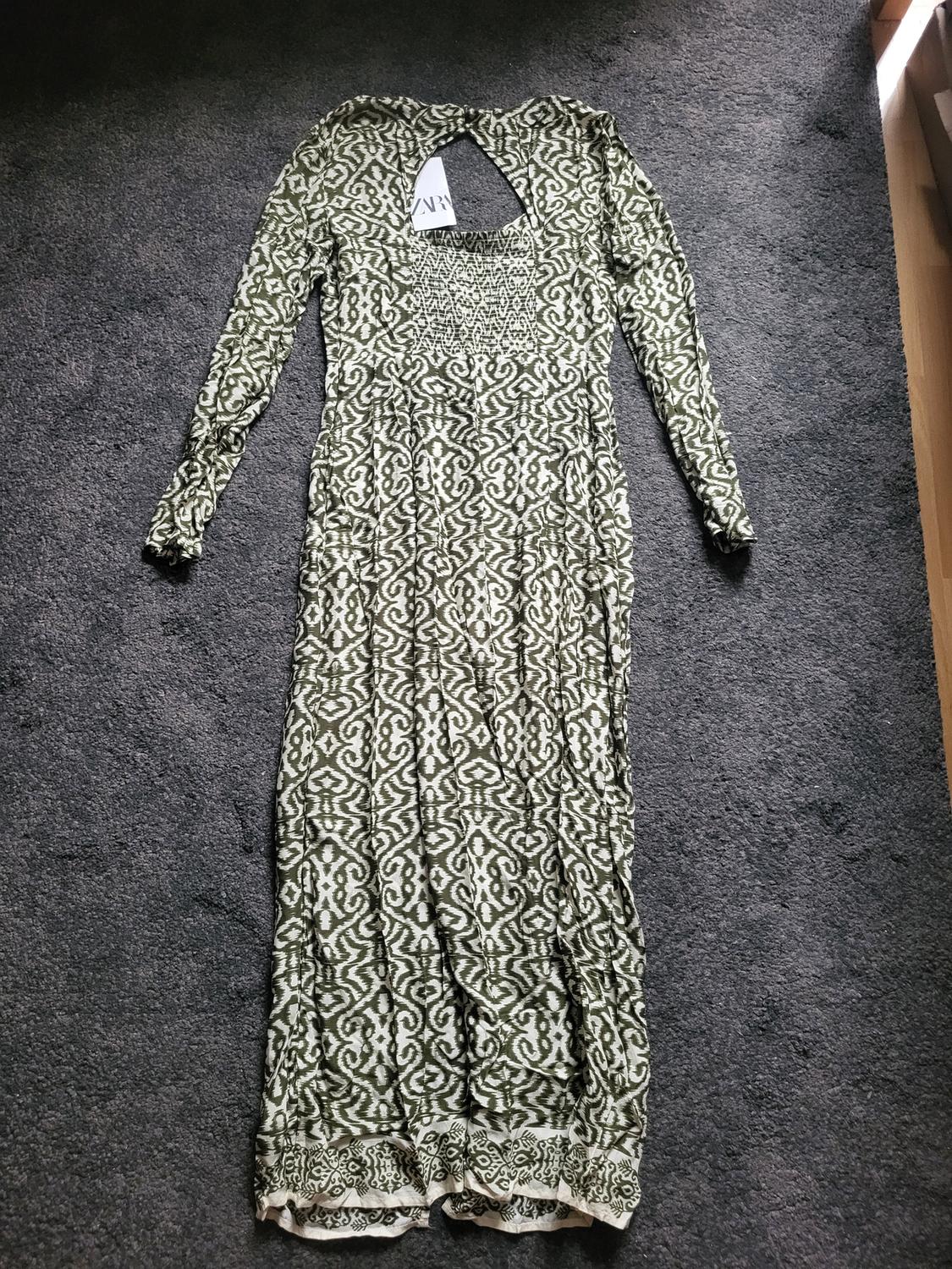 PRINTED MIDI DRESS - Image 2