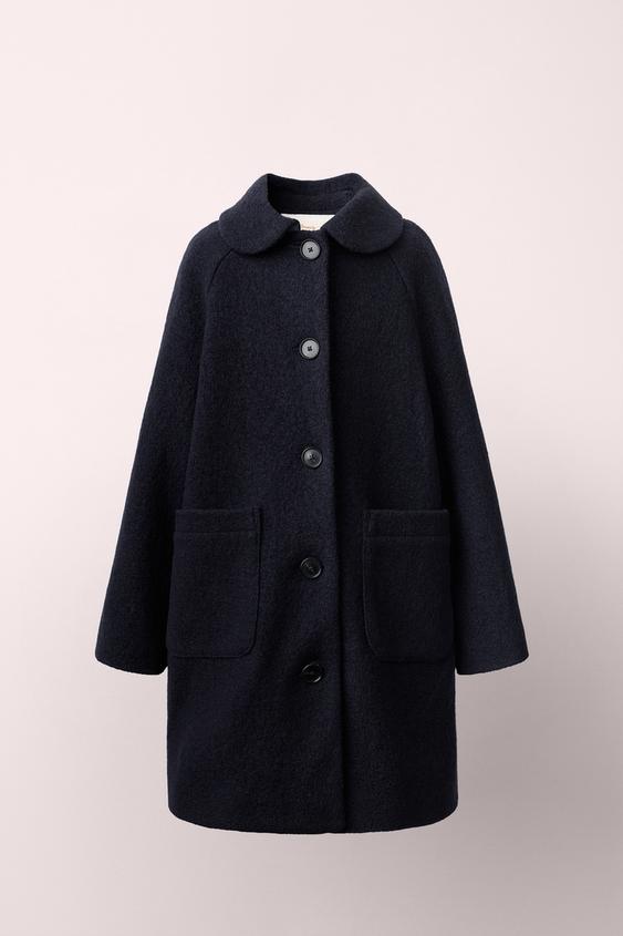 ウールコート Created by Caramel London x Zaraネイビーブルー0Zaraのウールコート Created by Caramel London x Zara - ネイビーブルー - 画像 0