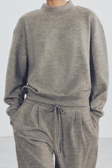 SOFT SWEATSHIRT — Gray marl 1