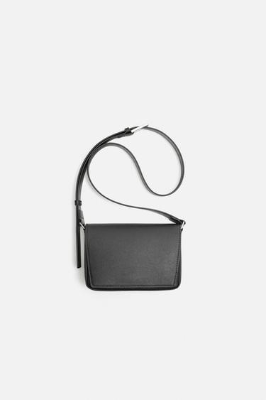 TEXTURE CROSSBODY BAG - Black by Zara