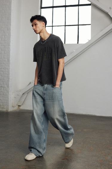 Zara 真皮運動鞋 - 骨白色