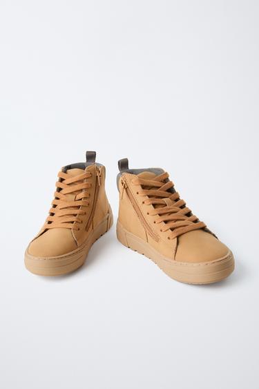 Zara ATHLETIC BOOTS - Brown