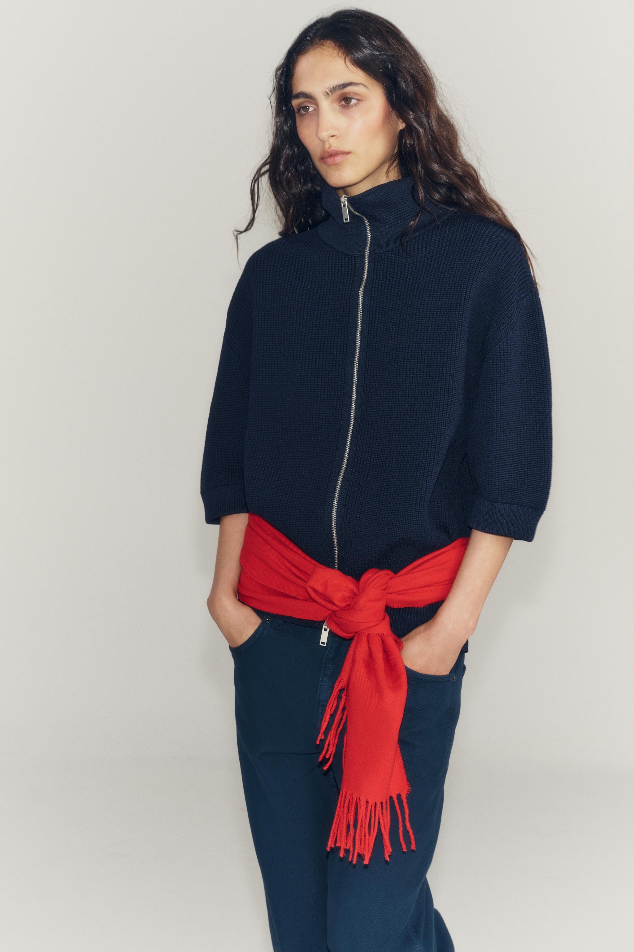 ZIP CARDIGAN
